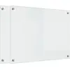 Image de vidaXL : 2 panneaux de protection pour cuisine, transparents, 80 x 60 cm, en verre trempé