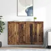 Image de vidaXL Armoire murale 2 pièces Bois ancien 69,5 x 34 x 90 cm