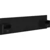 Image de vidaXL T  te de lit avec armoire 3 pcs noir imitation ch  ne bois composite