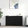 Image de vidaXL, meuble de rangement, 3 pièces, imitation chêne noir, 69,5 x 34 x 180 cm