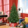 Image de Arbre de Noël artificiel - Arbre de Noël - Arbre synthétique - Sapin - Hauteur : 183 cm - Plastique ignifugé
