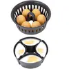 Image de Cuiseur à ufs - Capacité pour 4 ou 6 ufs durs - Accessoire de cuisine multifonctionnel - Cuiseur à ufs et moule pour ufs durs compatible avec Thermomix - Compatible avec les modèles Thermomix TM6, TM7 et TM31