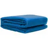 Image de vidaXL Tapis de piscine extra-résistant Ø 417 cm, PE rond 400  m, bleu