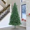 Image de Maison Exclusive - Sapin de Noël artificiel avec 300 LED et pied, vert, 300 cm