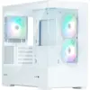 Image de Boitier Mini Tour Micro ATX Zalman P30 V2 RGB avec panneaux vitrés (Blanc) #4POURCENT