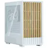 Image de ZALMAN P10 Namu Boîtier PC, mini-tour, mATX, verre trempé - blanc, bois