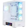 Image de Zalman P40 DS WHITE, Midi Tower, PC, White, ATX, Micro ATX, Mini-ITX, Plastic, Steel, Tempered Glass, More