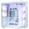 Image de Zalman P60 WHITE, tour midi, PC, blanc, ATX, Mini-ITX, plastique, acier, verre trempé, 17 cm