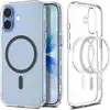 Image de Spigen Ultra Hybrid (MagFit) coque de protection pour téléphones portables 16 cm (6.3 ) Housse Graphite, Transparent Apple (brand) iPhone 17 - Neuf