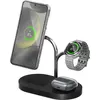 Image de Samsung GP-PWU024WIABW, Intérieur, USB, Chargement sans fil, Noir, Argenté