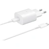 Image de Chargeur maison 25W Power Delivery + Câble USB C/USB C Blanc Samsung - Neuf