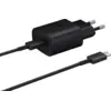 Image de Chargeur maison 25W Power Delivery + Câble USB C/USB C Noir Samsung - Neuf
