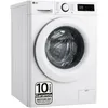 Image de LG F4DR5009A3W, Front Filling, Freestanding, White, Left, White, Buttons, Pivoting, Touch