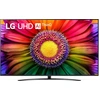 Image de TV LG 75UR81003LJ, 75" TV UltraHD 4K (3840 x 2160), DVB-T2/C/S2, webOS 23 Smart TV, ThinQ AI, a5 AI processor 4K Gen6, WLAN, HDR10 pro, HLG, ALLM/HGiG, ALLM/HGiG Upscaling, AI Sound, Voice Control, AirPlay, Quick Card, HDMI eARC, CI, LAN, USB