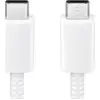 Image de Câble USB C / USB C 3A 1m PD 45W Blanc Samsung - Neuf