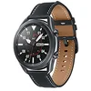 Image de Samsung Galaxy Watch3 Montre connectée Bluetooth, boîtier 45 mm Acier, Bracelet en Cuir, détection de Chute, Suivi du Sport, 53,8 g, Batterie 340 mAh, IP68, Mystic Black Version FR en occasion ou reconditionné