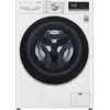 Image de LG F2DV5S7S1E, Chargement frontal, Pose libre, Blanc, Gauche, Boutons,rotative, LED