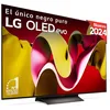 Image de TV OLED Evo LG OLED77C4 195 cm 4K UHD Smart TV 2024 Noir et Brun en occasion ou reconditionné