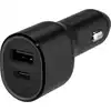 Image de Samsung EP-L4020 - Adaptateur secteur pour voiture - 40 Watt - FC - 2 ports de sortie (USB, USB-C) - noir