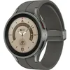 Image de Samsung Galaxy Watch5 Pro 3,56 cm (1.4") OLED Numérique 450 x 450 pixels Écran tactile Gris, Titane Wifi GPS (satellite)