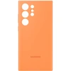 Image de Coque Samsung G S23 Ultra 5G Silicone Orange Samsung - Neuf