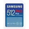 Image de Samsung PRO Plus MB-SD512S - Carte mémoire flash - 512 Go - Video Class V30 / UHS-I U3 - SDXC UHS-I - blanc (MB-SD512S/EU)