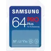 Image de Samsung MB-SD64S/EU, 64 Go, SD, classe 3, UHS-I, 180 Mo/s, 130 Mo/s