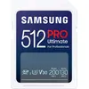 Image de Samsung PRO Ultimate MB-SY512S - Carte mémoire flash - 512 Go - Video Class V30 / UHS-I U3 - SDXC UHS-I - blanc (MB-SY512S/WW)