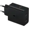 Image de SAMSUNG Chargeur secteur RAPIDE DUO 50W 2xPorts USB Type C avec câble 1.8M - Neuf