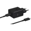 Image de Kit Chargeur USB C 45W + Câble USB C / USB C 1.8m Noir Samsung - Neuf
