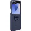 Image de Étui Pour Samsung Galaxy Z Flip6 Avec Anneau Z Bleu Marine