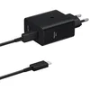 Image de Samsung Duo Quick Charge Adapter with Data Cable EP-T5020X, Original USB Type-C Charger with Two Ports, 1 x 50 W, 1 x 25 W en occasion ou reconditionné