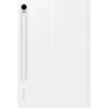 Image de Samsung EF-DX725 - Clavier et étui (livre-cover) - touche IA - avec touchpad - sans fil - POGO pin, Bluetooth - AZERTY - clavier blanc, boîtier blanc - pour Galaxy Tab S9, Tab S9 FE (EF-DX725BWGGDE)