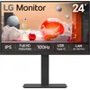 Image de LG 24BA750-B computer monitor 60.5 cm (23.8") 1920 x 1080 pixels Full HD LCD Black