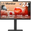 Image de Moniteur LG 24BA850-B 60,5 cm (23,8") 1920 x 1080 pixels Full HD Noir