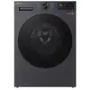 Image de Lave-linge frontal LG F14X56BMST 11 kg 1400 trs/min AI Direct Drive TurboWash 39/360 Vapeur Anti-allergie ThinQ Noir mat - Neuf