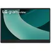 Image de LG 17MT70 Moniteur portable Noir, Acier inoxydable 43,2 cm (17 ) LED 2560 x 1600 pixels - Neuf