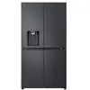 Image de Réfrigérateur américain LG GMF960EV4E 645L No Frost Wi-Fi ThinQ Noir Acier avec Distributeur d'eau UVnano et Fabrique à glaçons Slim SpacePlus - Neuf