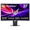 Image de LG Ultragear 37G800A Moniteur Gaming 37" UHD 4K, 165Hz, 1ms (GtG), 16:9 incurvé, HDMI 2.1, USB-C (65W), Haut-Parleur 10W, AMD FreeSync Premium Pro, VRR, HDR 600, AUX, Support réglable, Noir en occasion ou reconditionné