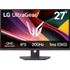 Image de LG 27G610A-B, 68,6 cm (27"), 2560 x 1440 px, Quad HD, LCD, 1ms, Noir