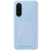 Image de Coque Et Étui Téléphone Mobile Samsung Arriere Avec Porte-carte Galaxy A36 5g Bleu