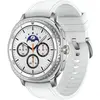 Image de Samsung Galaxy Watch 8 Classic 3,3 cm (1,3") AMOLED 46 mm Numérique 438 x 438 pixels Écran tactile Argent Wi-Fi GPS (satellite)