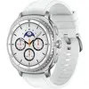 Image de Samsung Galaxy Watch 8 Classic 3,3 cm (1,3") AMOLED 46 mm Numérique 438 x 438 pixels Écran tactile Argent Wi-Fi GPS (satellite)