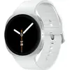 Image de Samsung Galaxy Watch 8 3,81 cm (1,5") AMOLED 44 mm Numérique 480 x 480 pixels Écran tactile Argent Wi-Fi GPS (satellite)
