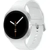 Image de Samsung Galaxy Watch 8 3,3 cm (1,3") AMOLED 40 mm Numérique 438 x 438 pixels Écran tactile 4G Argent Wi-Fi GPS (satellite)