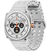 Image de Samsung Galaxy Watch Ultra 3,81 cm (1,5") AMOLED 47 mm Écran tactile numérique 480 x 480 pixels 4G Titane, blanc Wi-Fi GPS (satellite)