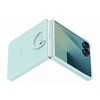 Image de Coque En Silicone Avec Anneau Selfie Vert D Eau Pour Samsung Galaxy Z Flip 7