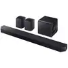Image de Barre de son Samsung Q Series HW-Q990H/ZF 11.1.4ch Dolby Atmos sans fil caisson + enceintes arrières Noir Titanium - Neuf