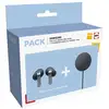 Image de Écouteurs intra-auriculaires Samsung Galaxy Buds4 Pro True Wireless Noir avec chargeur à induction 25W - Neuf