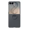 Image de Samsung Silicio Back Cover Con Anillo Negro Magnético Samsung Galaxy Z Flip 8